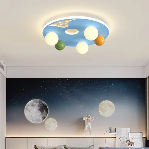 plafonnier boule à bulles moderne pour chambre d'enfant - vue 3 sur 8