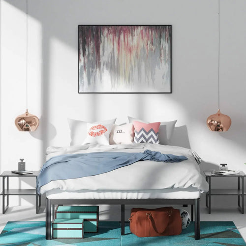 plafonnier métal avec rangement sous le lit 41 cm - vue 7 sur 6