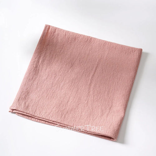 Serviette de table lot 6 coton lavé méditerranéen