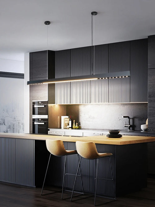 lustre moderne minimaliste pour cuisine et bureau - vue 2 sur 10