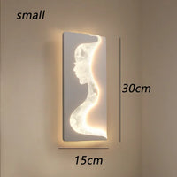 applique murale led nuage moderne pour décoration intérieure lumineuse