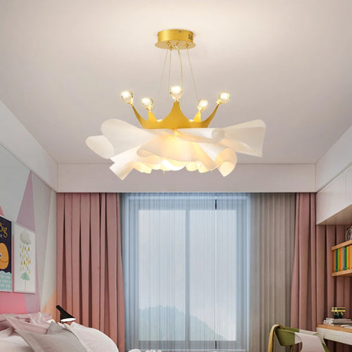 lustre moderne en cristal pour décoration romantique et chaleureuse - vue 4 sur 8