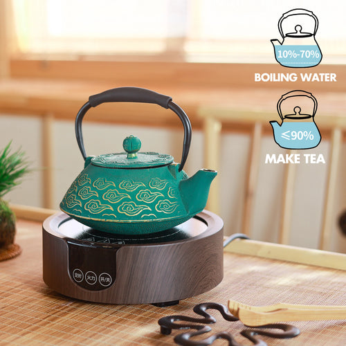 Théière japonaise fonte infuseur motif nuages 800ml - vue 6 sur 6