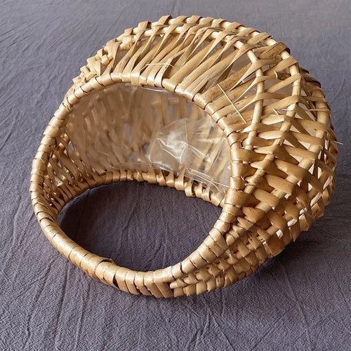 panier en rotin et osier pour fleurs et rangement - vue 3 sur 7