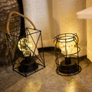 rétro-fer-forgé-lampe-table-bureau-lecture-veilleuse