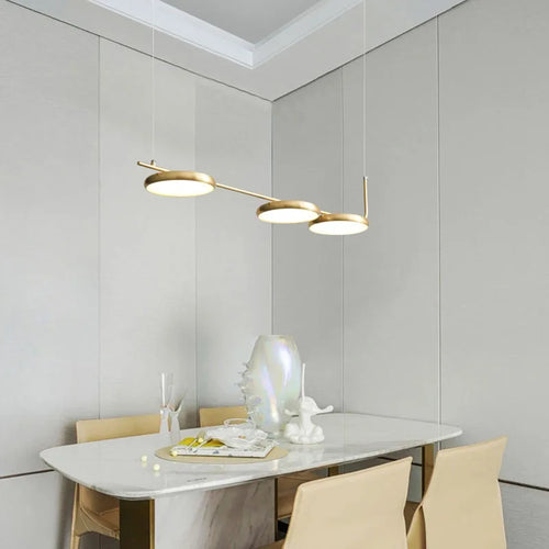 lustre moderne hauteur réglable luminaires suspendus - vue 4 sur 10