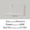 lustre à led nordique design pour éclairage intérieur moderne