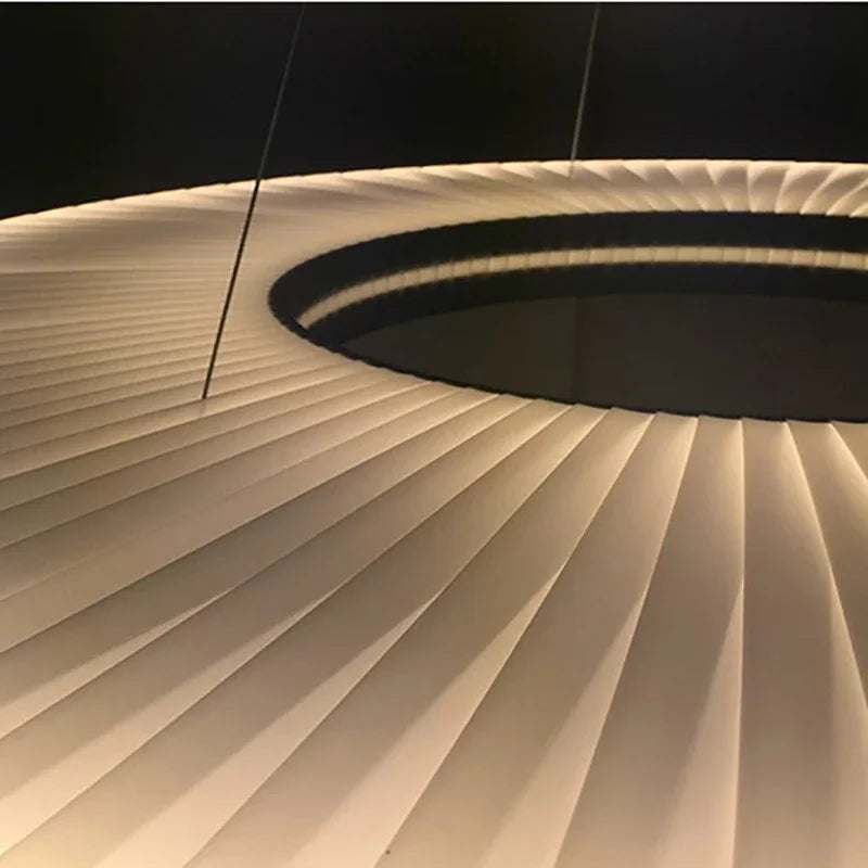 suspension moderne en tissu design pour intérieur élégant - vue 6 sur 15