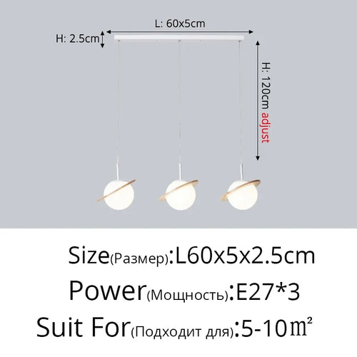lampe à poser créative en bois et boule blanche décorative pour intérieur - vue 11 sur 12