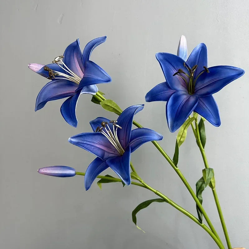 branche de lys artificielle décoration florale pour intérieur - vue 4 sur 11