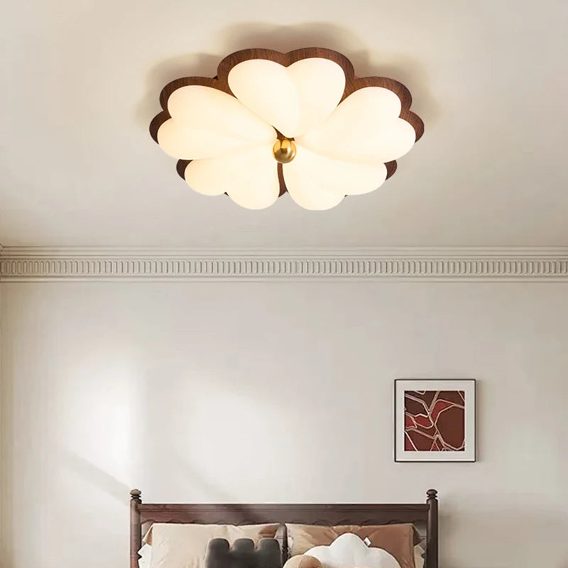 lampe à fleurs pour chambre d'enfant style princesse et étude - vue 5 sur 8