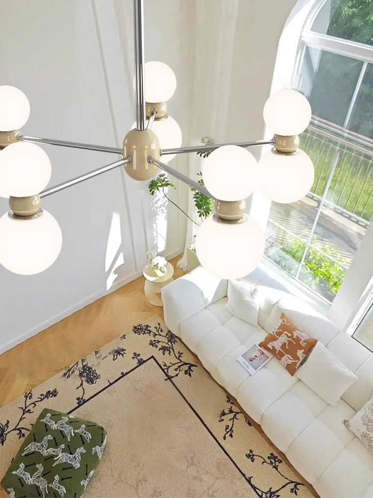 lustre suspendu dimmable pour décoration intérieure moderne - vue 5 sur 15