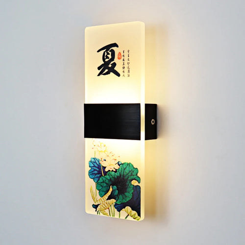 applique murale japonaise en acrylique pour décoration moderne - vue 15 sur 14