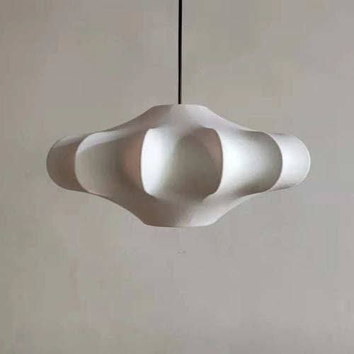lustre en soie nordique pour décoration intérieure élégante - vue 3 sur 6