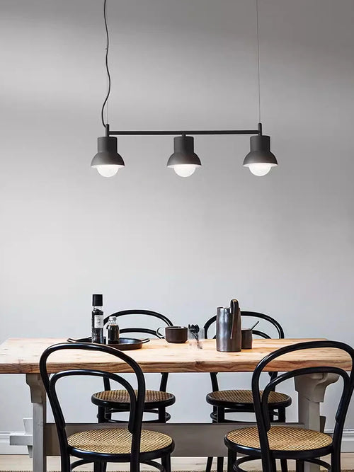 lustre moderne minimaliste créatif à trois têtes personnalisable - vue 2 sur 10