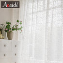 Voilage rideau tulle moderne pour salon chambre fenêtre
