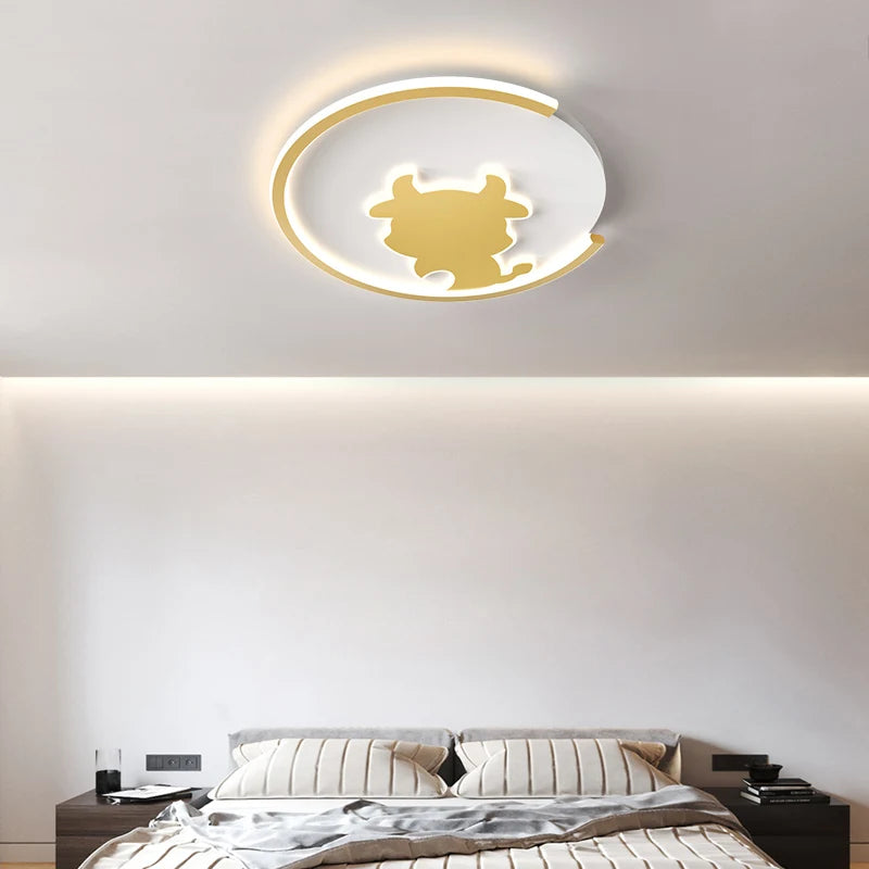 plafonnier led moderne pour éclairage intérieur décoratif - vue 3 sur 17