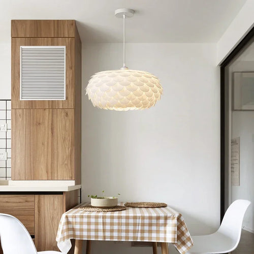 lustre moderne à LED pour décoration intérieure élégante - vue 3 sur 9