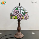 lampe à poser de style tiffany pour une ambiance chaleureuse