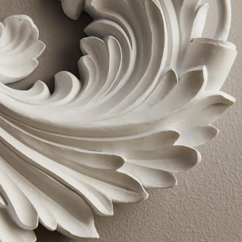 applique murale rétro en plâtre gaufré pour un éclairage original - vue 6 sur 7