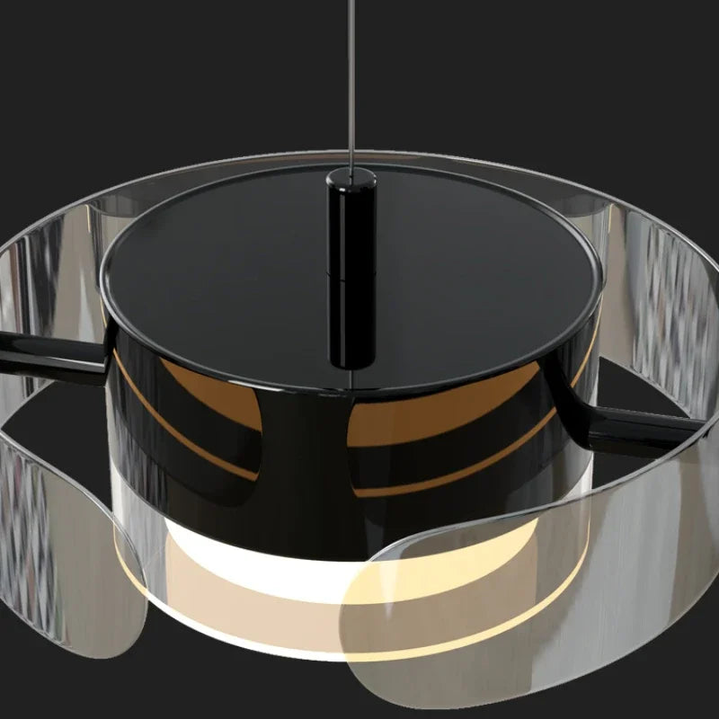 suspension créative à led style nordique pour intérieur moderne - vue 6 sur 7