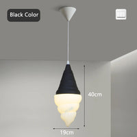Suspension style glace à l'italienne à LED