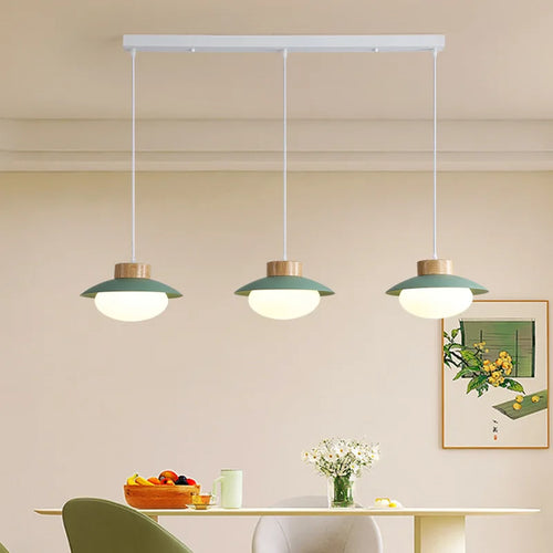 lustre led métal design pour décor intérieur moderne - vue 2 sur 10