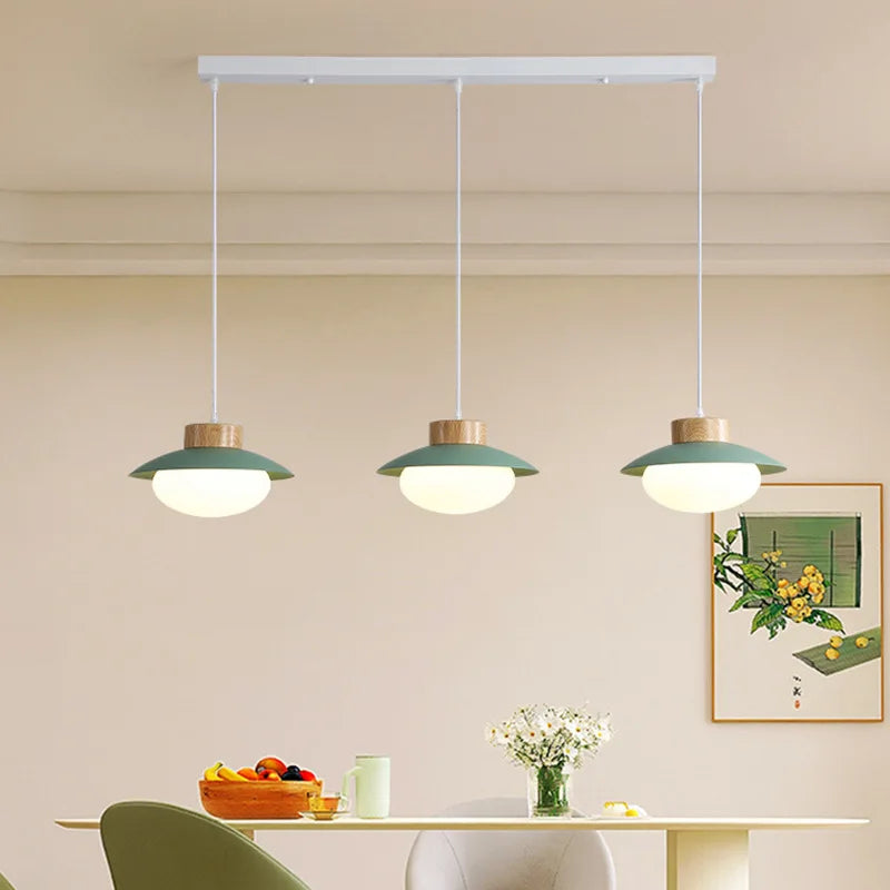 lustre led métal design pour décor intérieur moderne - vue 1 sur 10
