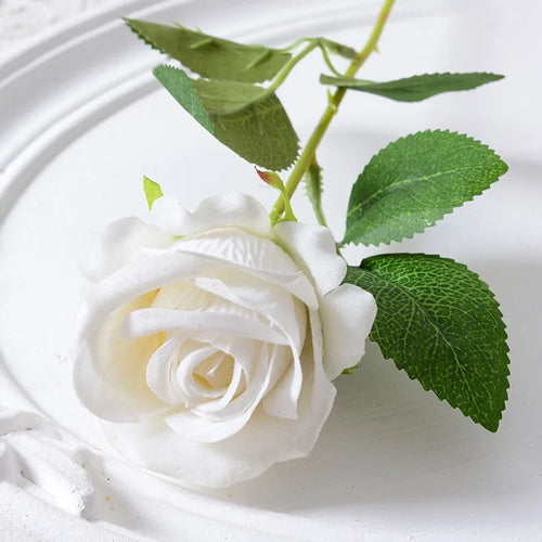 lot de 100 roses artificielles pour décoration mariage fête - vue 18 sur 18