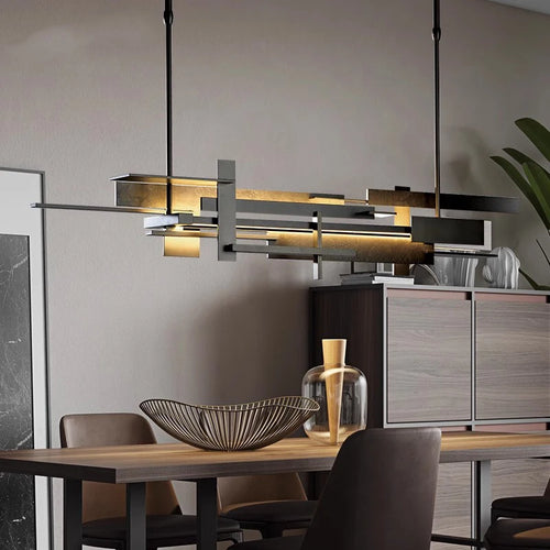 Lustre design LED design moderne décoratif intérieur - vue 3 sur 11