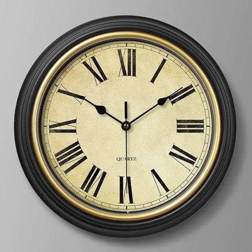 horloge murale rétro nordique silencieuse pour intérieur élégant - vue 2 sur 15