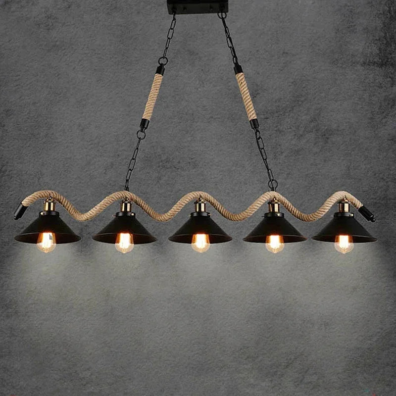 suspension vintage style campagnard pour un éclairage chaleureux - vue 5 sur 8