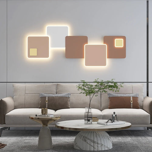 applique murale led moderne design créatif pour ambiance décorative - vue 7 sur 8