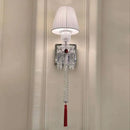 applique murale moderne à led en cristal pour intérieur design