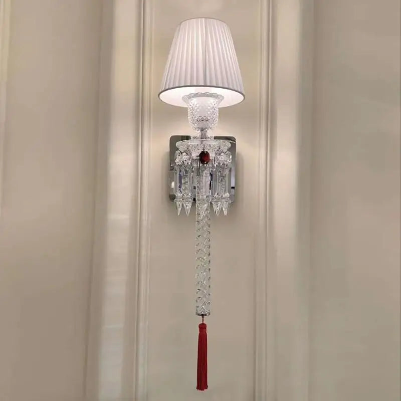 applique murale moderne à led en cristal pour intérieur design - vue 8 sur 8