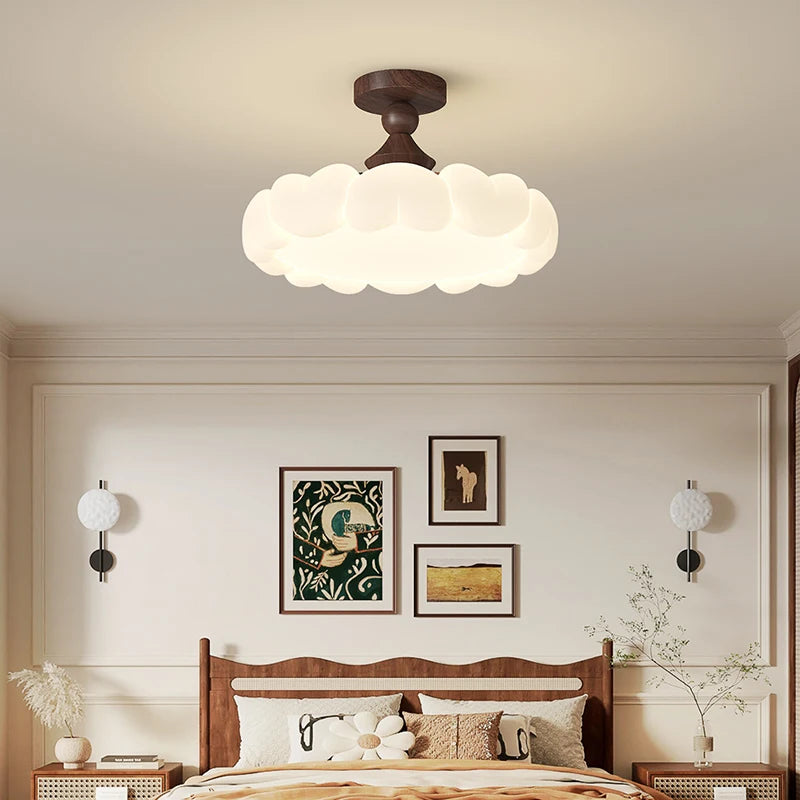 plafonnier créatif rétro style médiéval pour chambre enfant - vue 2 sur 12