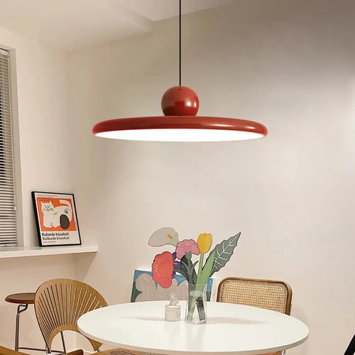 lustre nordique led élégant avec abat-jour pour décoration maison - vue 2 sur 8