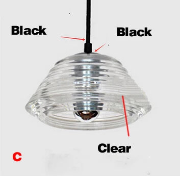 suspension moderne en verre transparent pour intérieur - vue 11 sur 11