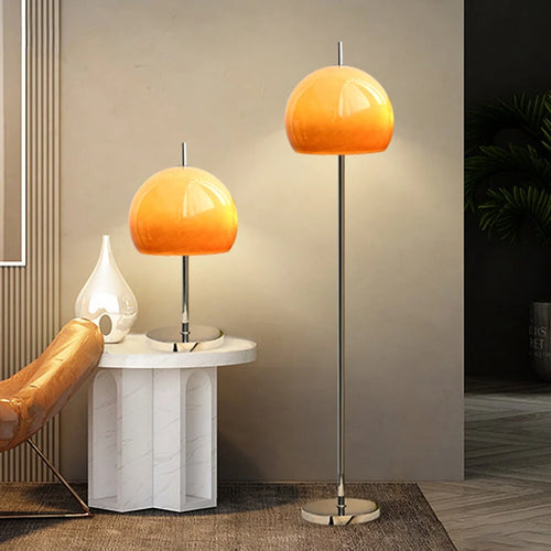 lampe de table rétro moderne style bauhaus champignon d'ambiance - vue 2 sur 7
