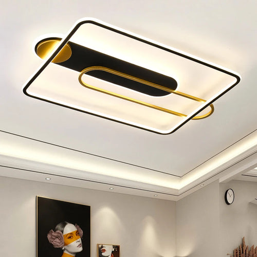 plafonnier led design nordique créatif pour décoration intérieure - vue 3 sur 9