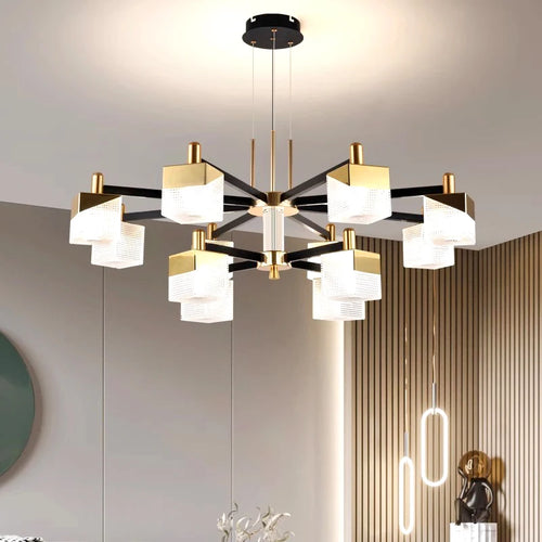 lustres modernes led suspendus pour éclairage intérieur - vue 6 sur 13