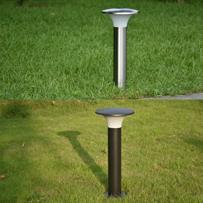 lampe de jardin à led en acier inoxydable design extérieur étanche - vue 3 sur 10