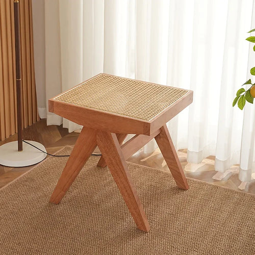 banc en rotin massif pour usage polyvalent et moderne - vue 15 sur 17