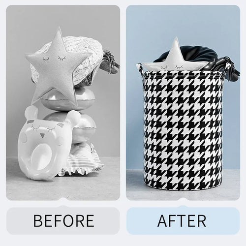panier à linge pliable pour vêtements et jouets - vue 5 sur 9