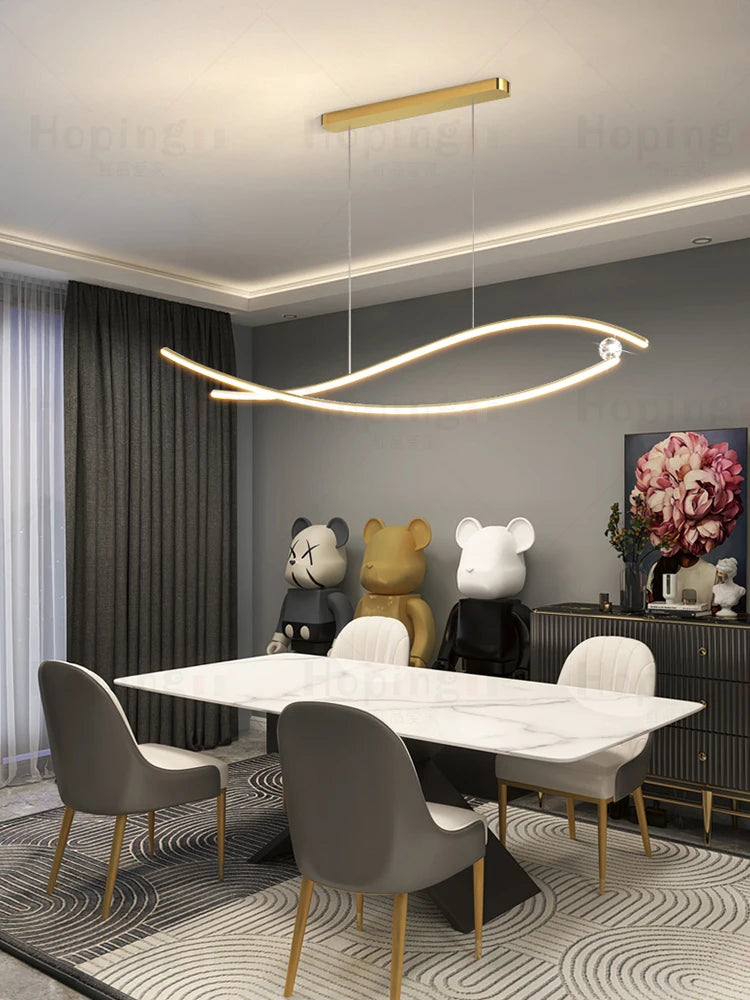 suspension forme de poisson design moderne 	 2022 - vue 4 sur 8