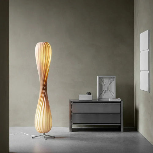 lampadaire moderne design luxe courbé pour éclairage élégant - vue 2 sur 8