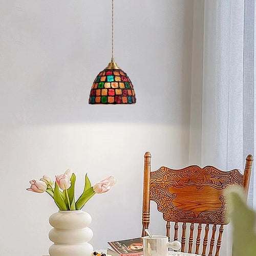 suspension en coquillage pour éclairage décoratif intérieur - vue 5 sur 11