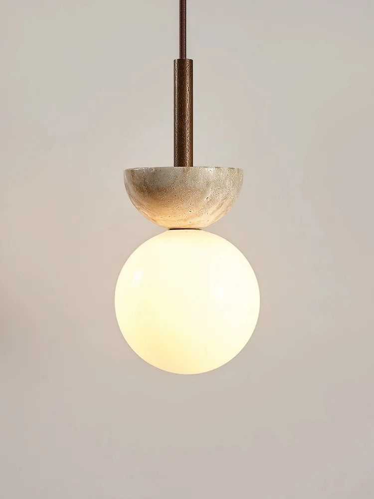 Suspension LED Style crème - vue 2 sur 7