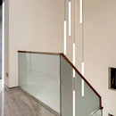 lustre moderne minimaliste de luxe pour duplex