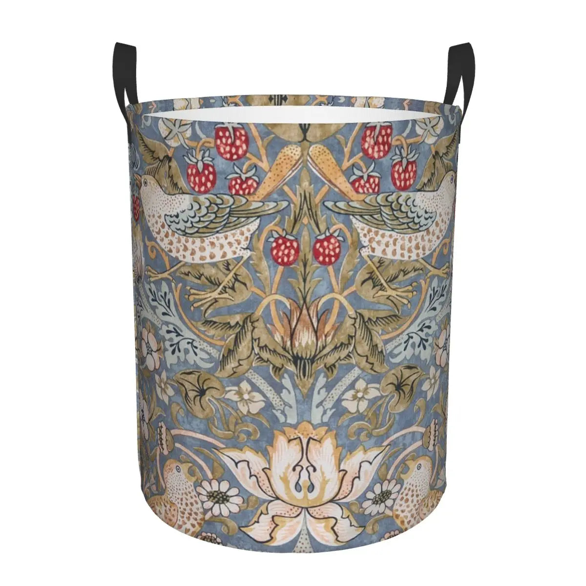 panier à linge pliable floral pour rangement jouets bébé - vue 17 sur 30